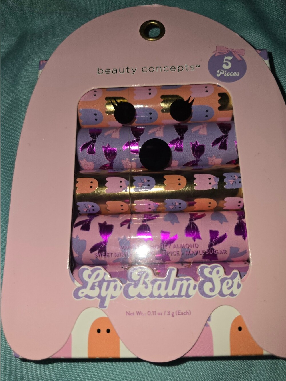 Beauty Concepts Pink Lip Balm Set - 5 Pieces